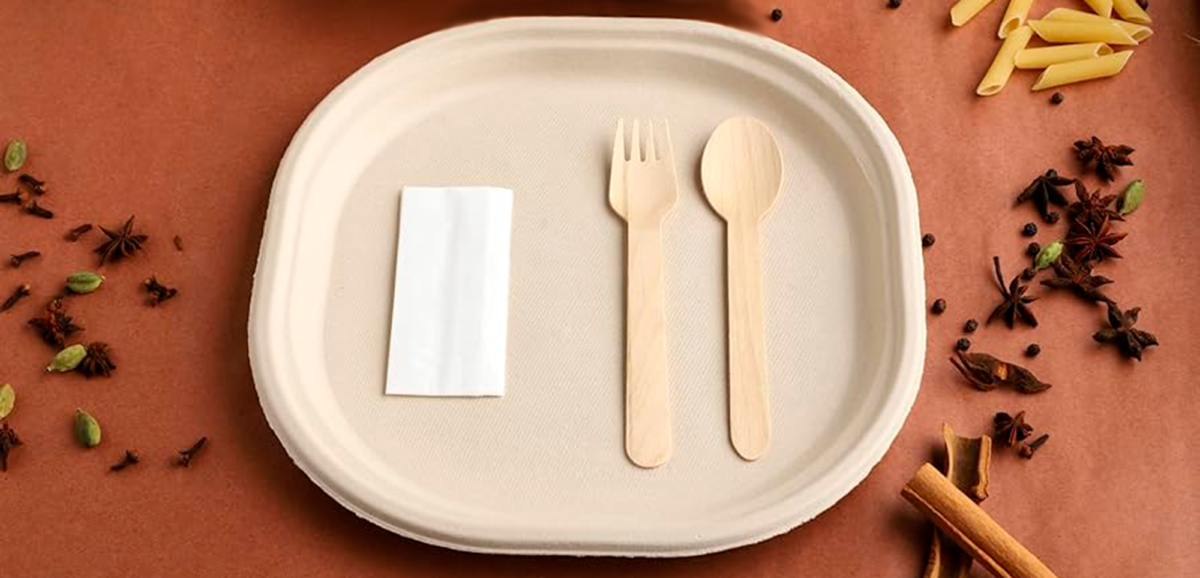 тарілки з багасси