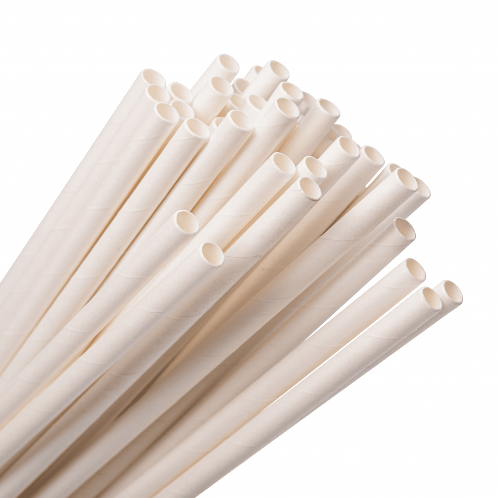 Паперова трубочка біла