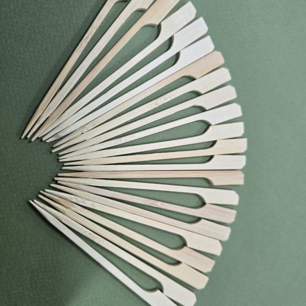 Шпажка з бамбука Весло 12см 100 шт